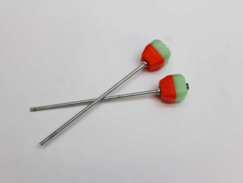 İki Renkli Çadır Çivi, Geceleri Aydınlık Plastik Aparat - Görsel 3