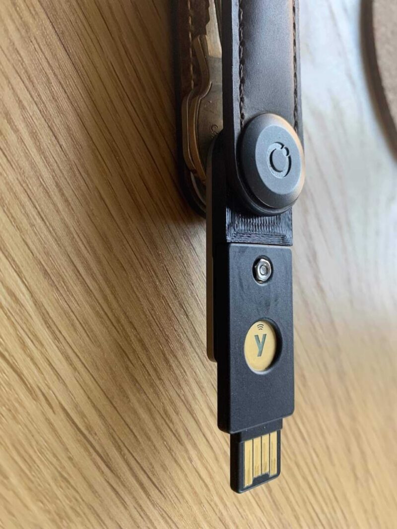 Orbitkey İçin Yubikey Genişletici Plastik Aparat