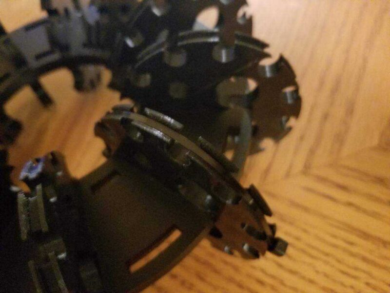 Rodin Vortex Bobin Çerçeve Rev C Plastik Aparat - Görsel 3