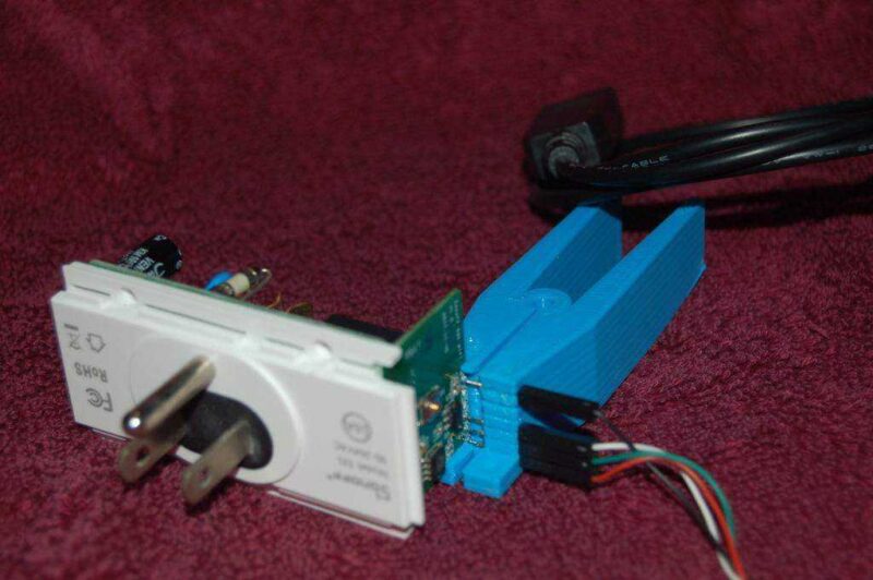 Sonoff S31 Modülleri İçin Pogo-Pin Programlama Klipsi Plastik Aparat - Görsel 3