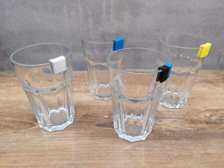 Bardak İçmek İçin İşaretleyiciler Plastik Aparat