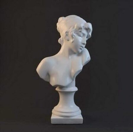 Sappho Büstü Biblo Dekoratif Hediyelik Süs Eşyası Maket Aksesuar