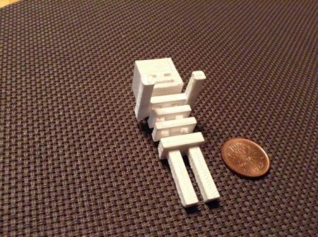 Minecraft İskelet Plastik Aparat
