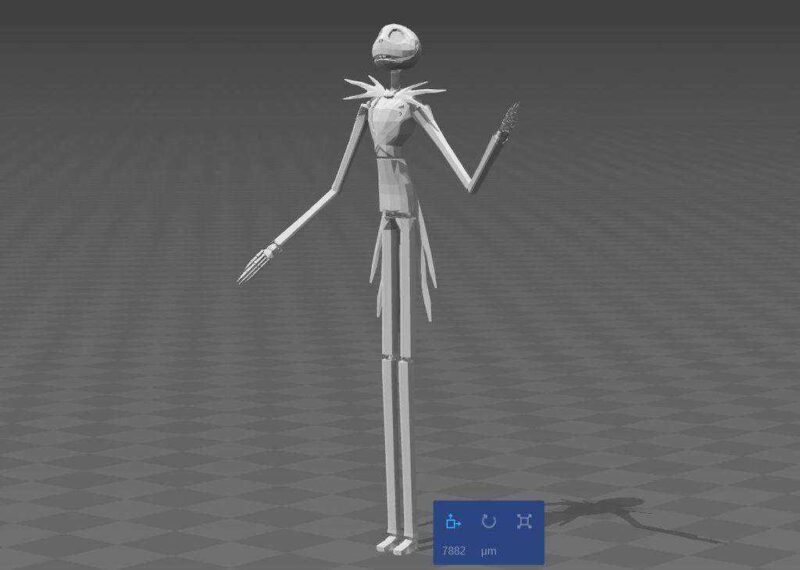 Pozlanabilir Jack Skellington Plastik Aparat - Görsel 2