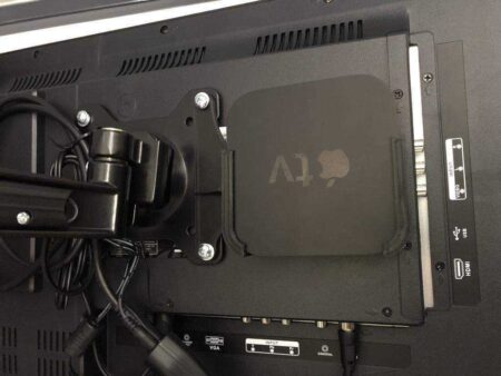 Apple Tv 2 & 3 Vesa Tv Nin Arkasına Monte Plastik Aparat