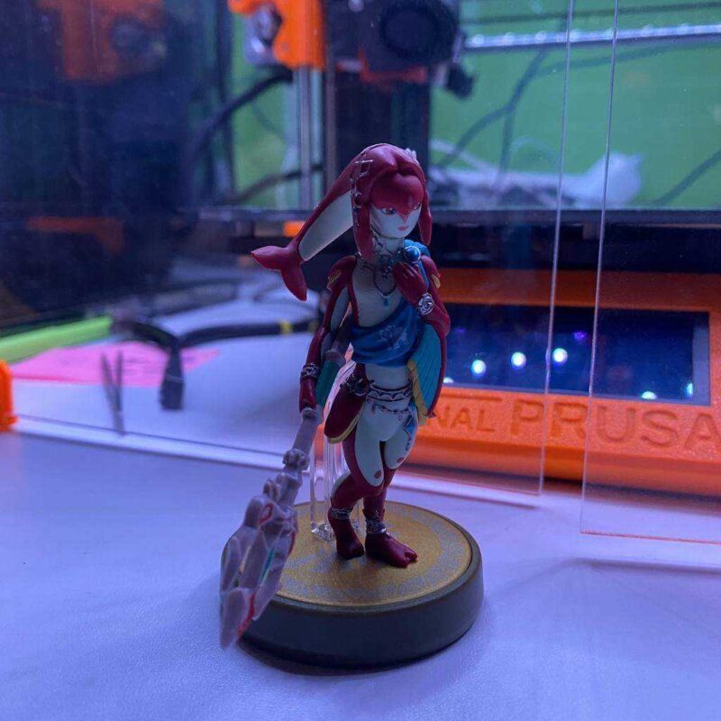 Mipha Amiibo - Zelda Nefesinin Efsanesi Plastik Aparat
