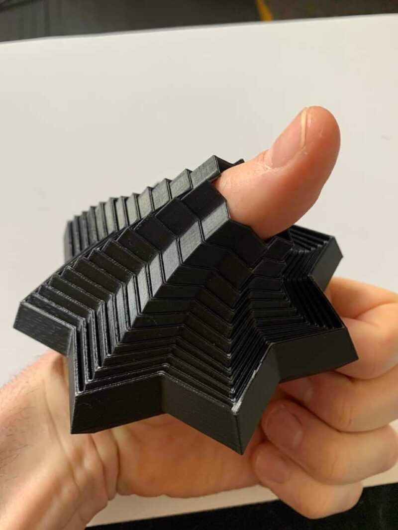 Fidget Yıldızı Biblo Dekoratif Hediyelik Süs Eşyası Maket - Görsel 3