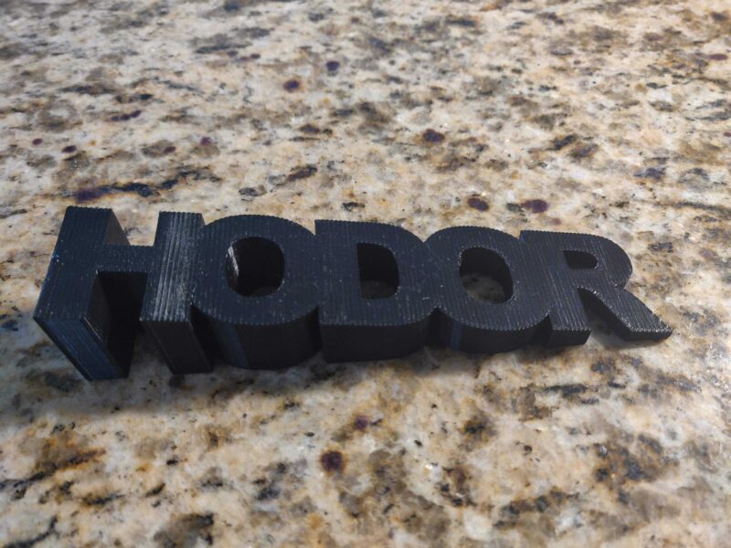 Hodor Kapı Tutacağı Süs Eşyası Ev Malzemesi Kapı Tutucu - Görsel 2