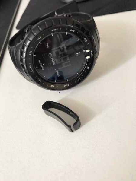 Suunto Çekirdek Siyah Kayış Döngü Plastik Aparat