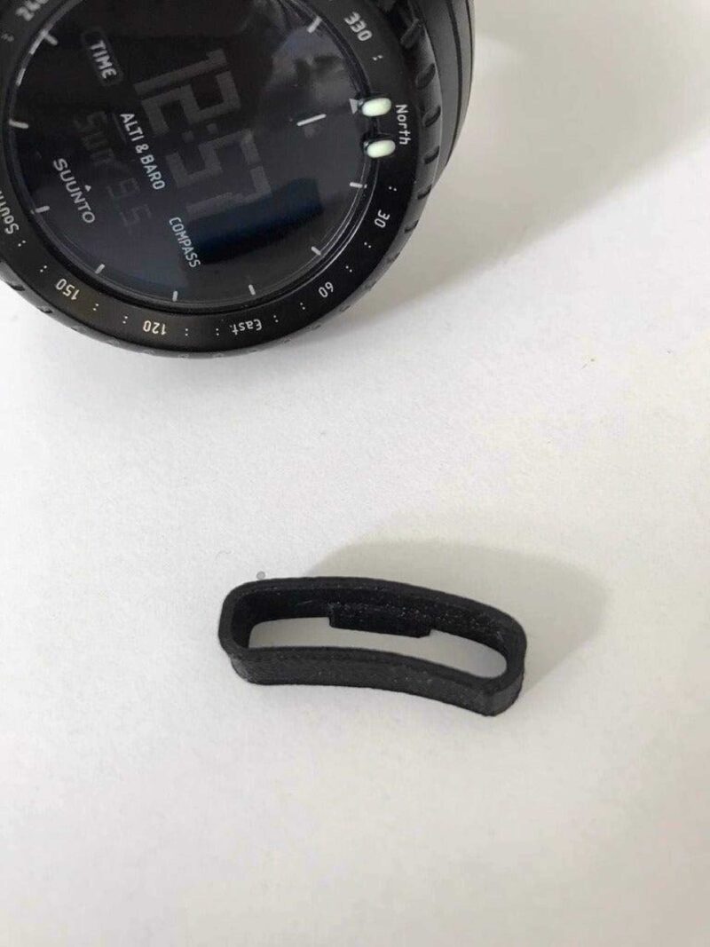 Suunto Çekirdek Siyah Kayış Döngü Plastik Aparat - Görsel 2