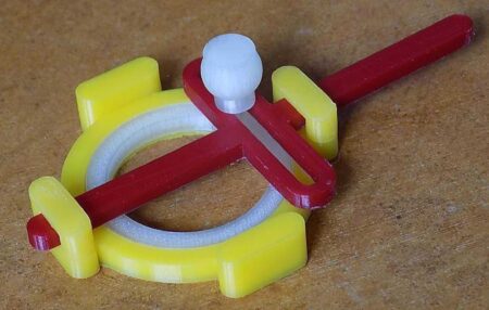 Scotch Boyunduruğu Fidget Plastik Aparat