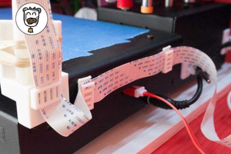 Raspberry Pi Kamera için şerit kablo klipsi tutucu - Görsel 3