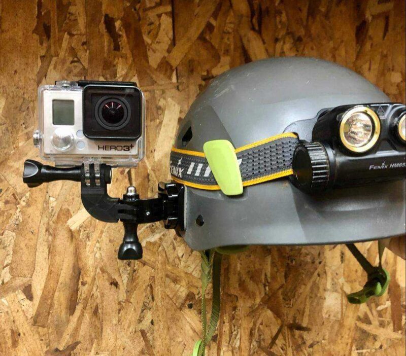 Gopro 90 Derece Konektörü Plastik Aparat - Görsel 2