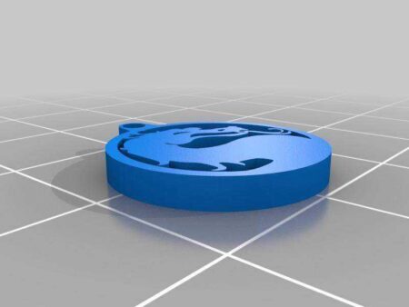 Mortal Kombat Logosu Anahtarlık Plastik Aparat