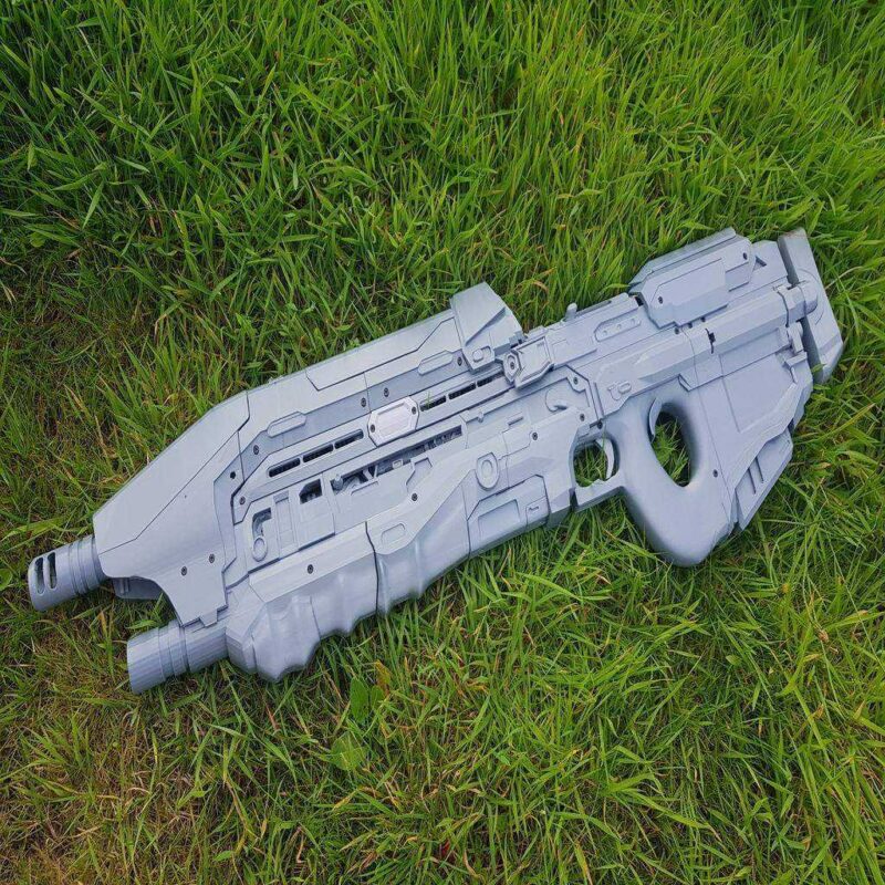 Halo Ma5B Tüfek Prop Plastik Aparat - Görsel 2