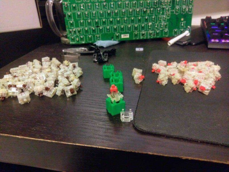 Kiraz Popper - Mekanik Klavye Anahtarı Açılış Aracı Plastik Aparat - Görsel 3