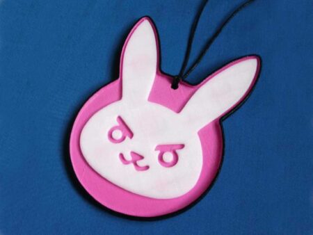 Overwatch - D.Va Nın Bunny Rozeti Plastik Aparat