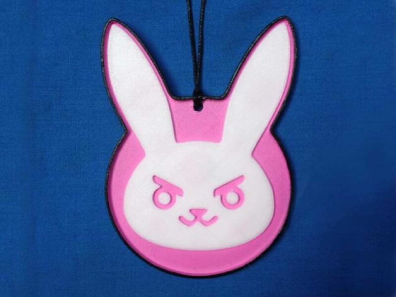 Overwatch - D.Va Nın Bunny Rozeti Plastik Aparat - Görsel 4