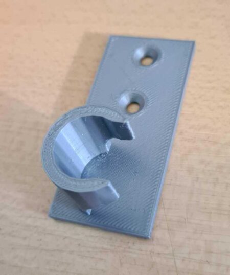 Perde Çubuk Braketi Plastik Aparat