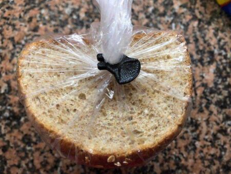 Ekmek Poşeti Klibi Organik Plastikten Dekoratif Hediyelik Eşya
