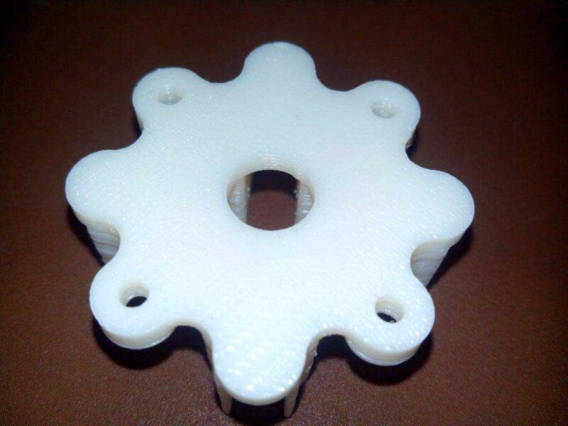 6Mm Depron Modelleri İçin Fırçasız Dc Motor Montajı Plastik Aparat - Görsel 2