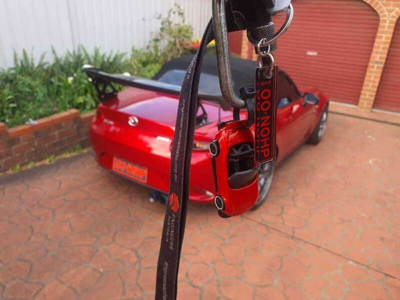 Mazda Mx5 Hotwheels Anahtar Fob Plastik Aparat - Görsel 2