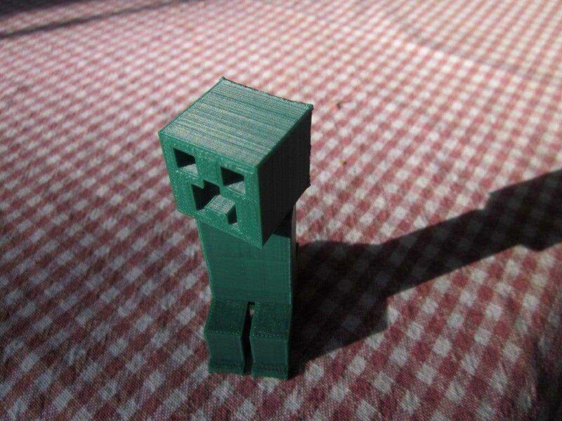Hareketli Kafa Minecraft Creeper Dekoratif Biblo Çocuk Oyuncak - Görsel 2