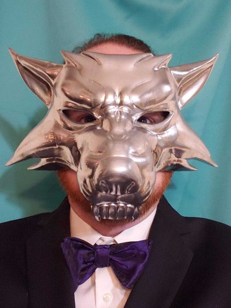 Witcher Kurt Masquerade Maskesi Plastik Aparat - Görsel 2