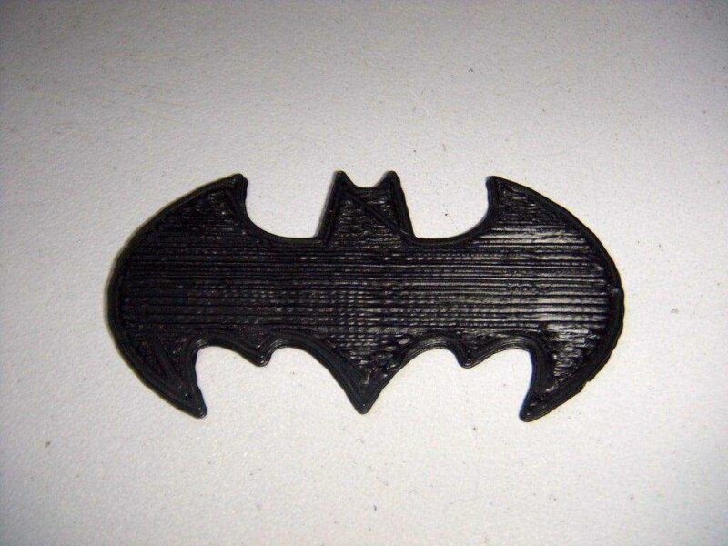 Batman Sembolü Kalıbı  Hediyelik Süs Eşyası Dekoratif