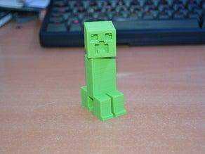 Hareketli Kafa Minecraft Creeper Dekoratif Biblo Çocuk Oyuncak