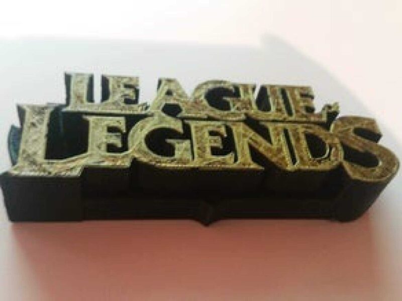 League of Legends LoL Logo Rozeti Hediyelik Süs Eşyası Aksesuar - Görsel 3