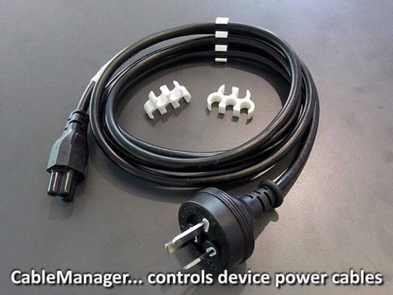 CableManager Kablo Düzenleme Organizer Tutucu Askısı Stand Aparat - Görsel 3