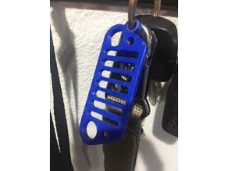 Remixed Jeep Grille Anahtarlık Biblo Dekoratif Hediyelik Süs