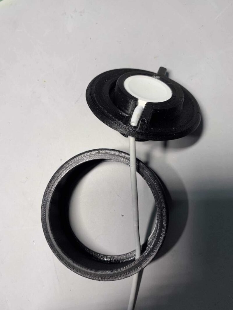 Apple Watch Şarj Kablosu Winder Plastik Aparat - Görsel 3