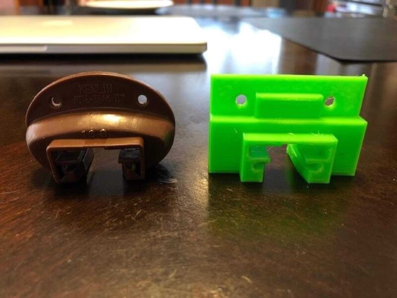Çekmece Slider Track Guide (Kenlin Rite-Trak Ii Değiştirme) Plastik Aparat