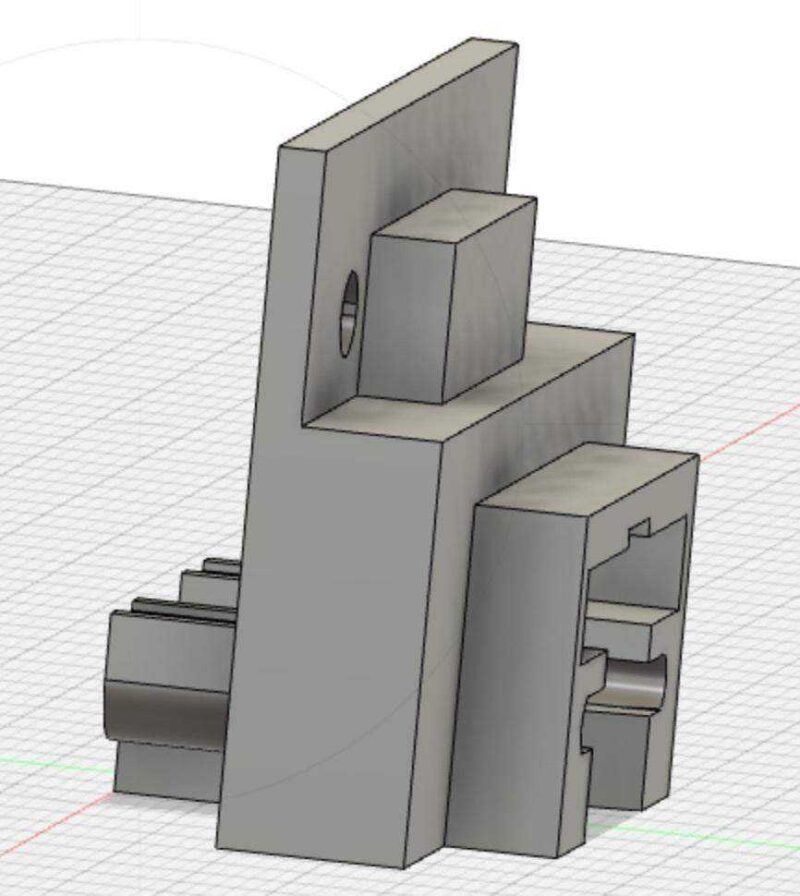 Çekmece Slider Track Guide (Kenlin Rite-Trak Ii Değiştirme) Plastik Aparat - Görsel 2
