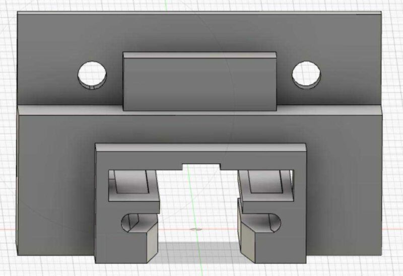 Çekmece Slider Track Guide (Kenlin Rite-Trak Ii Değiştirme) Plastik Aparat - Görsel 3