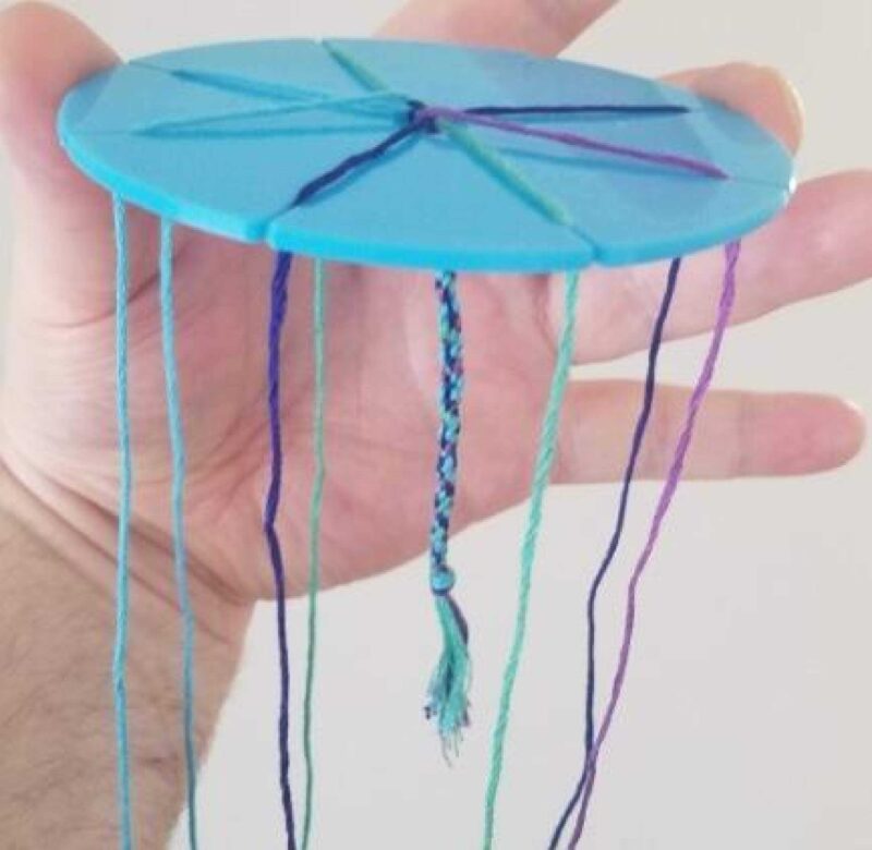 Dostluk Bileklik Maker Örgülü Loom Plastik Aparat