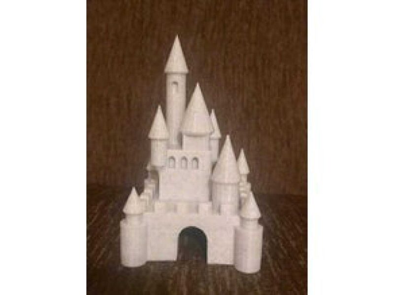 Disney Castle Oyuncak Süs Eşyası  Hediyelik Aksesuar Dekoratif - Görsel 3