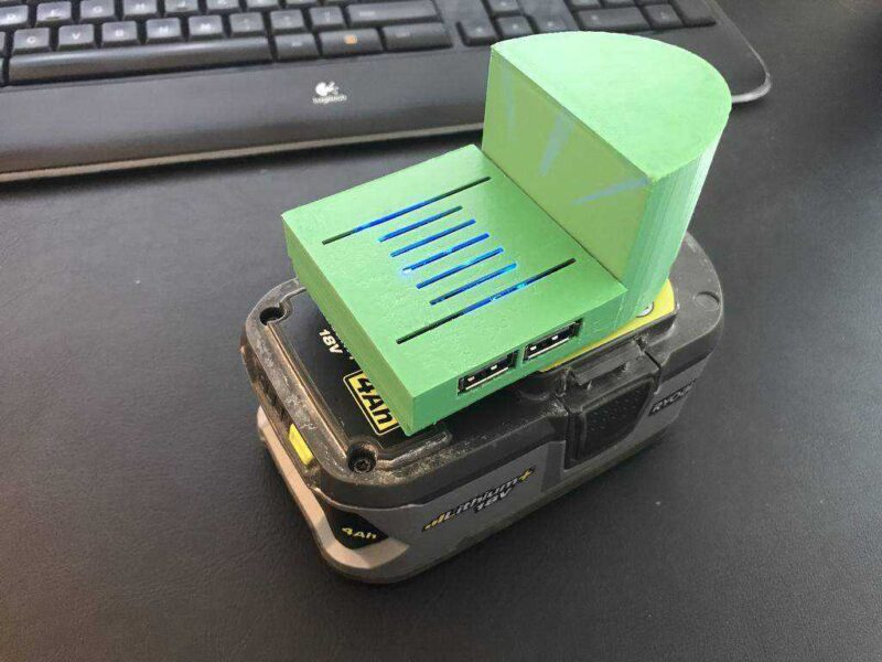 Ryobi One + Usb Güç Bankası Plastik Aparat