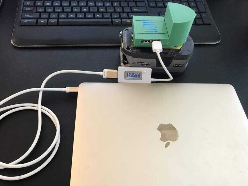 Ryobi One + Usb Güç Bankası Plastik Aparat - Görsel 2