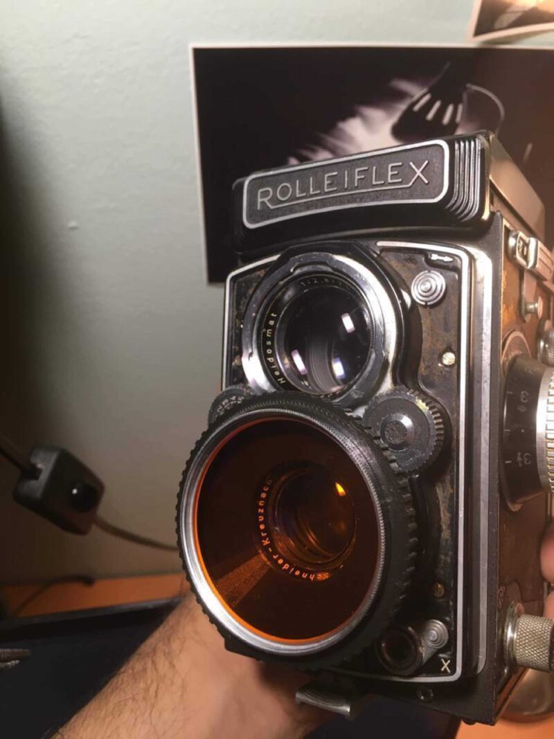 Bay 1 (Rollei/Yashica) İla 49Mm Filtre Adaptörü Plastik Aparat - Görsel 2