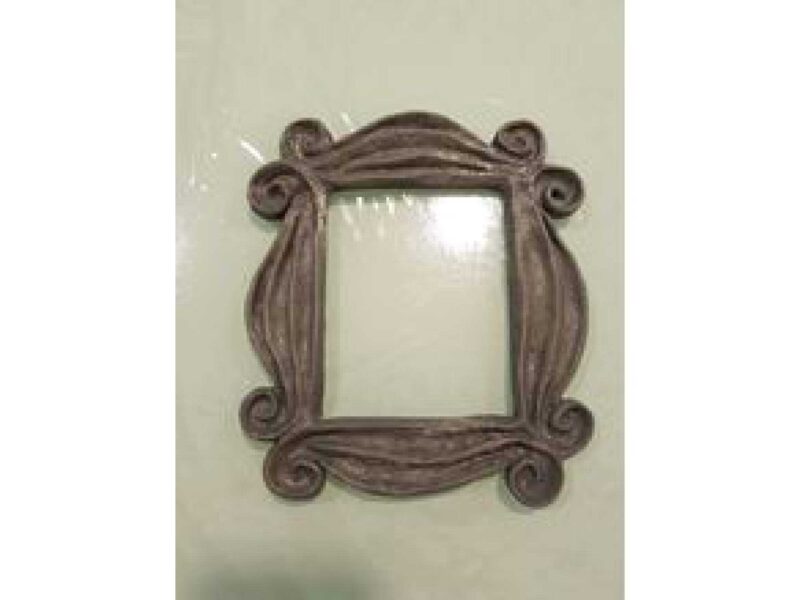 Sarı Çerçeve Frame  Aparatı Süs Eşyası Aksesuar  Tutucu Dekoratif - Görsel 3