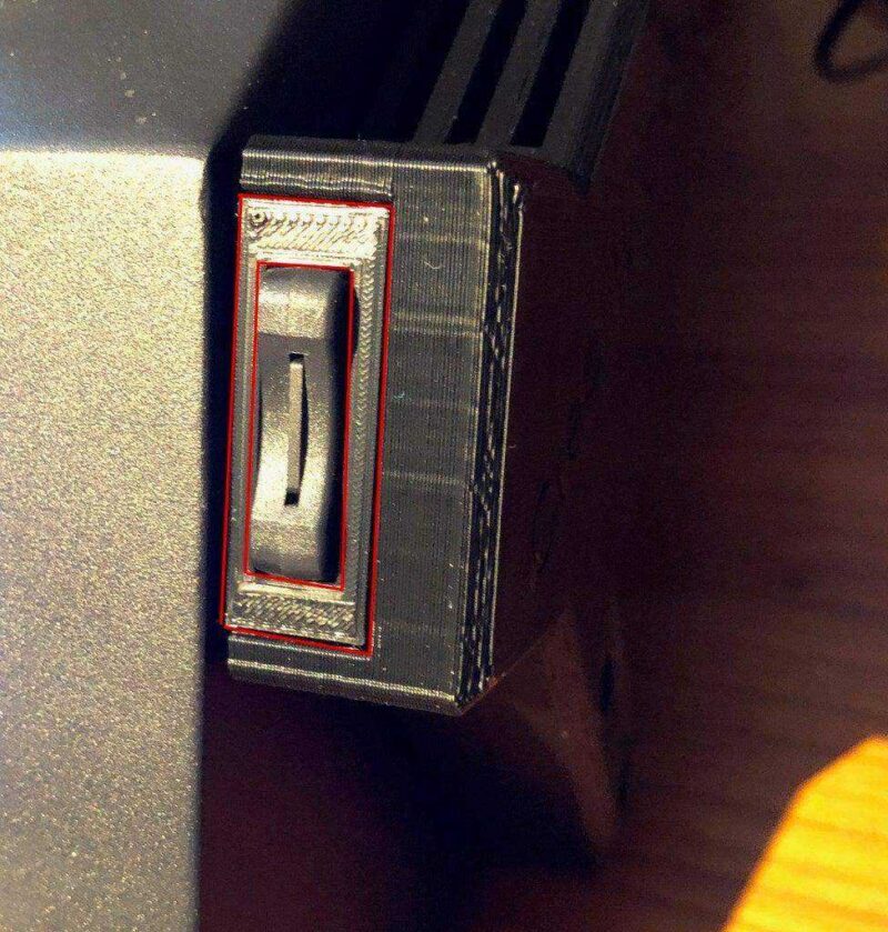 Cr-10, Cr-10S İçin Sd Kart Tutucu Adaptörü İçin Microsd Shim Plastik Aparat - Görsel 3