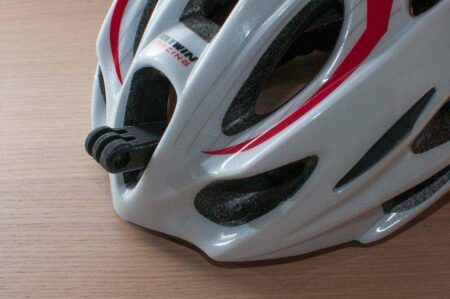 B'Twin kask aksiyon kamera montajı  Organik Plastikten