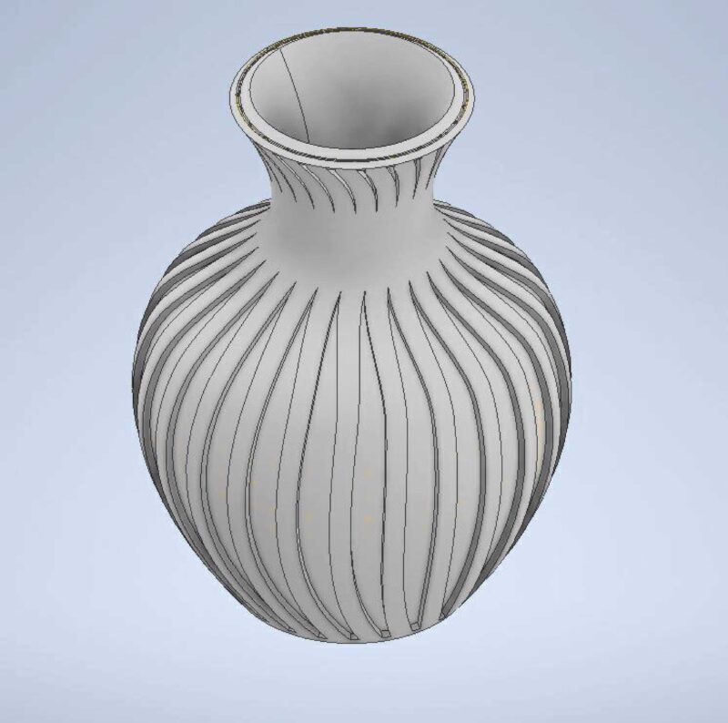 Spiral Vazo V3 Plastik Aparat