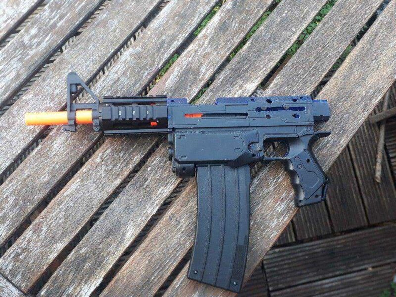 Ar15 Nerf Namlu İçin Metal Handguard Adaptörü Plastik Aparat - Görsel 2