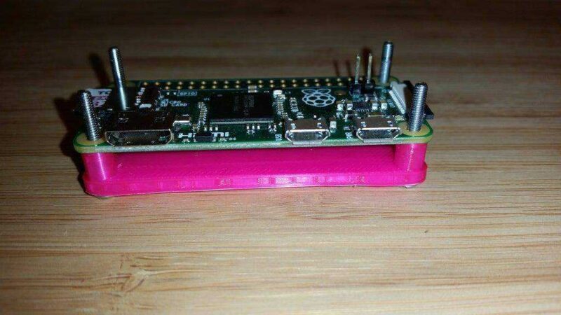 Raspberry Pi Zero & W Standı ve Montajı  Organik Plastikten - Görsel 4