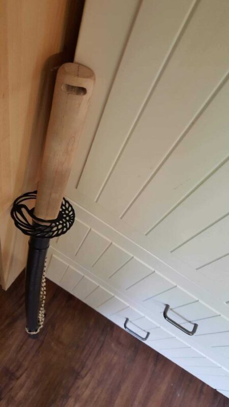 Crane Tsuba Bokken Plastik Aparat