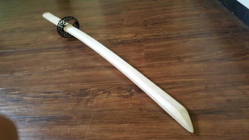Crane Tsuba Bokken Plastik Aparat - Görsel 4